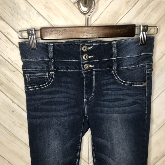 (Girls)Jordache premium denim skinny high waist Jegging - Picture 3 of 5